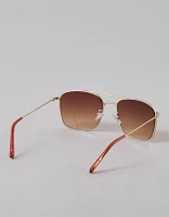 AE Ombre Metal Square Sunglasses
