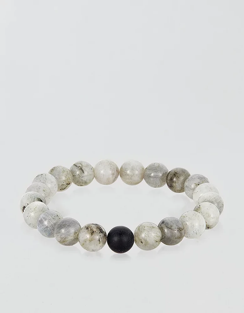 West Coast Jewelry Natural Stone Bead Stretch Bracelet