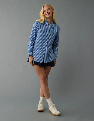 AE Long-Sleeve Button-Up Shirt