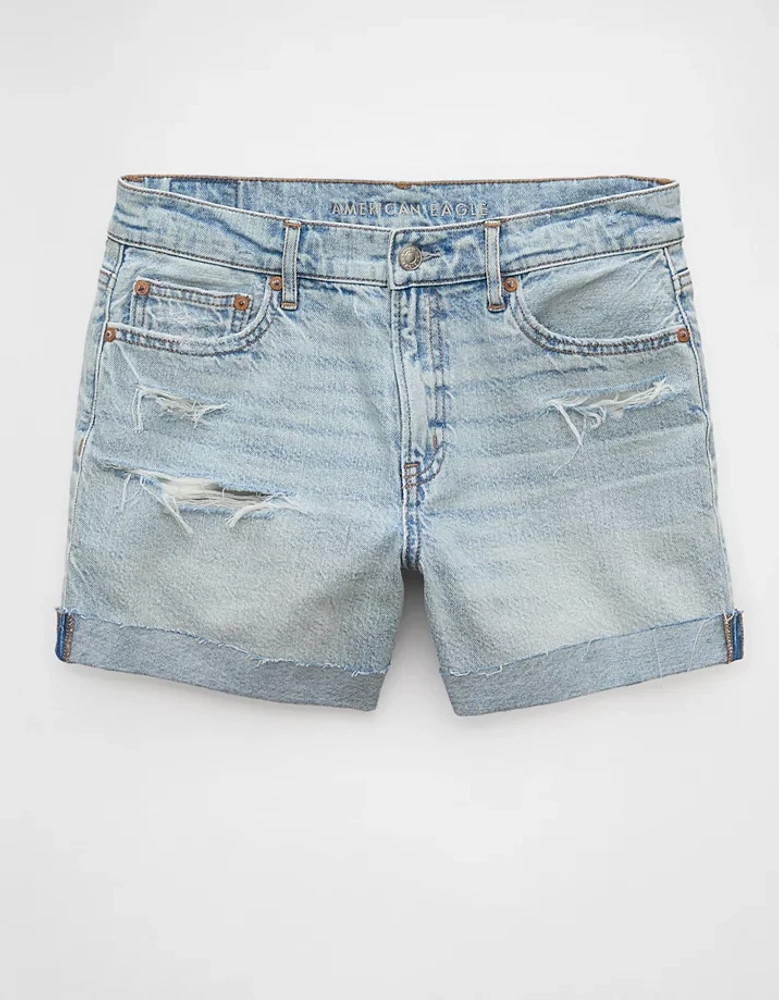 AE 4" Strigid Ripped Perfect Denim Short