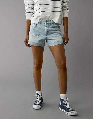 AE 4" Strigid Ripped Perfect Denim Short