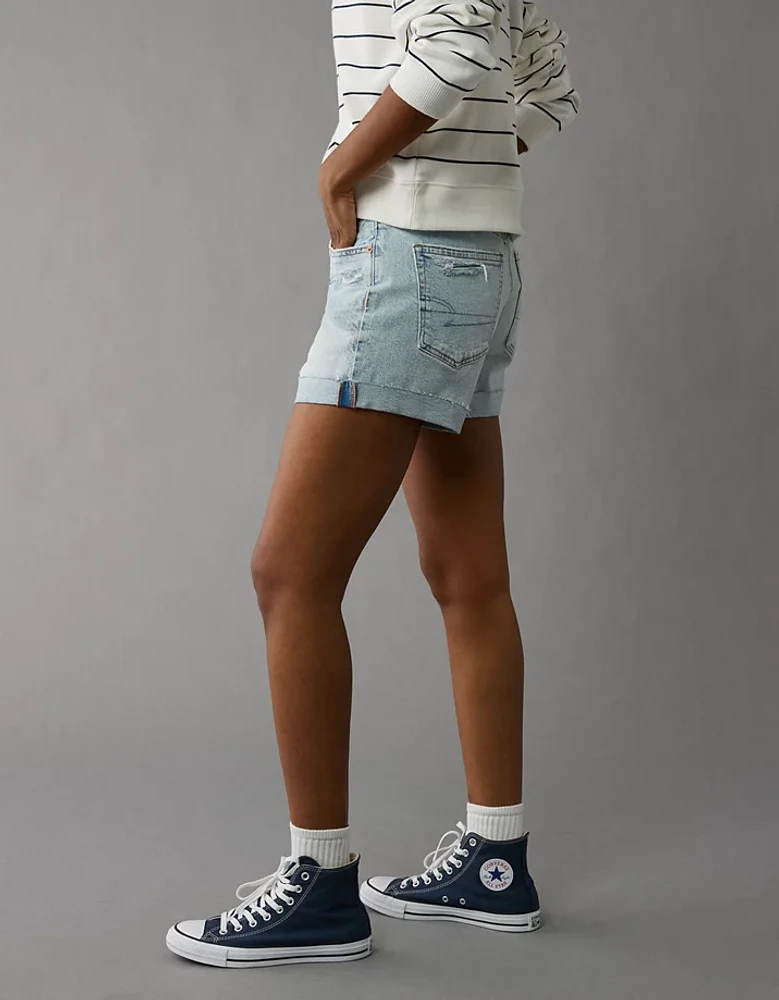 AE 4" Strigid Ripped Perfect Denim Short