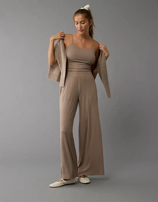 Pyjama avec camisole pelucheuse AE