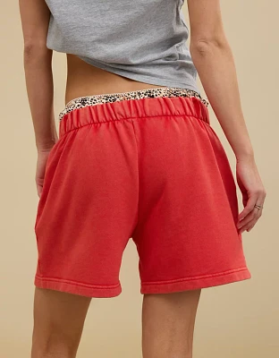 Aerie New Heights Trouser Fleece Short