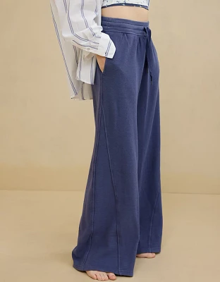 Aerie Soft Landing Ribbed Trouser