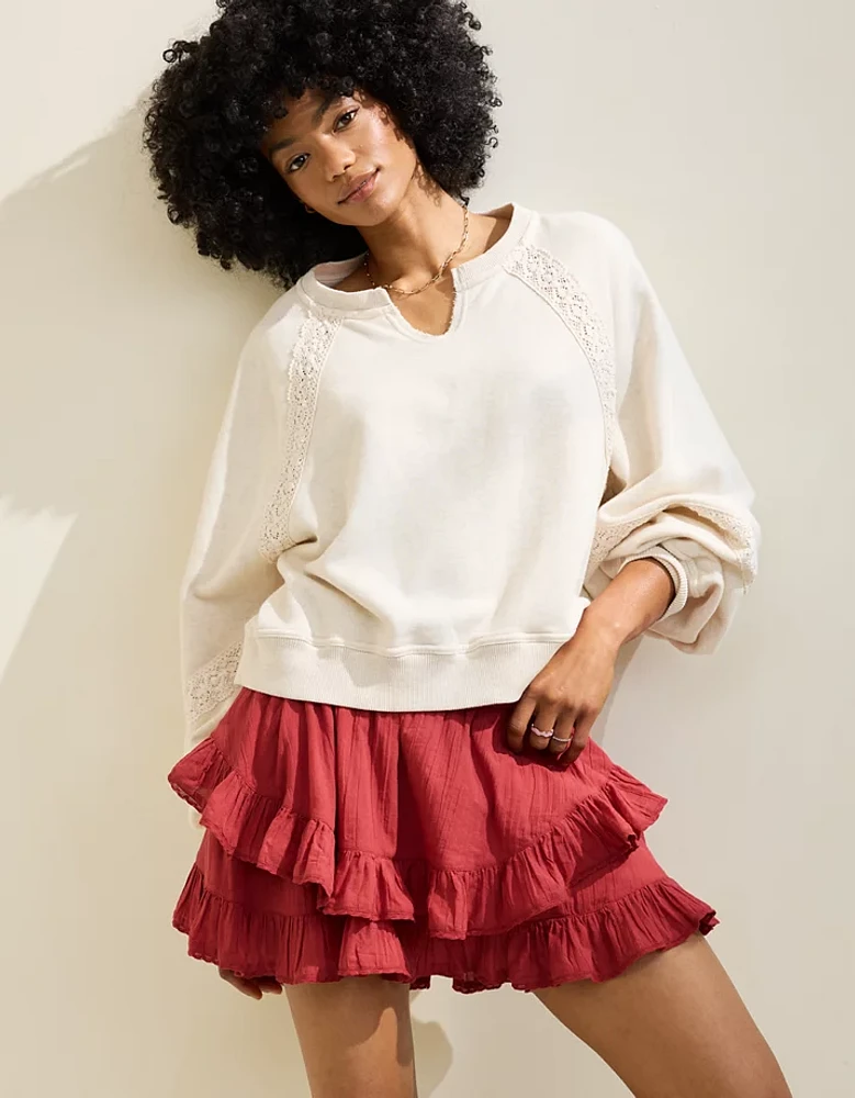 Aerie Handkerchief Micro Skort