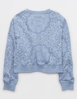 Aerie Take It Easy Crew Sweatshirt