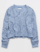 Aerie Take It Easy Crew Sweatshirt