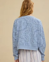 Aerie Take It Easy Crew Sweatshirt