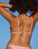 Aerie Ruffle String Bikini Top