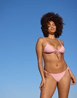Aerie Ruffle String Bikini Top