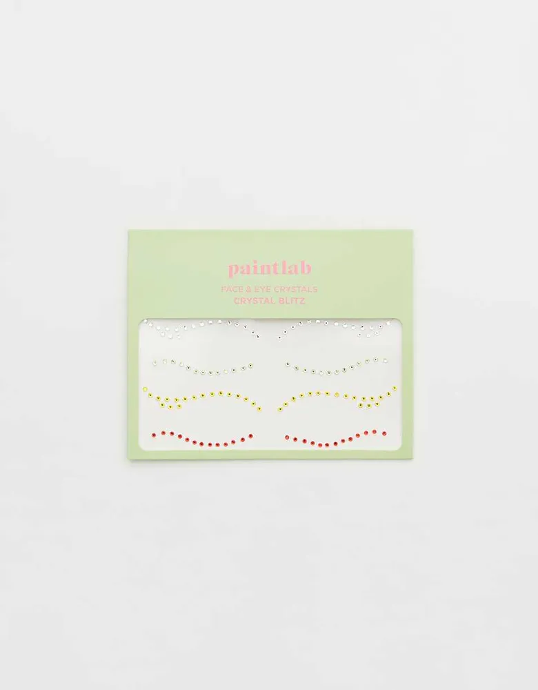 Paint Lab Crystal Blitz Gem Eye Stickers