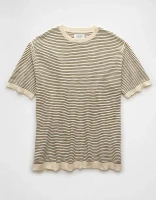 AE Striped Sweater T-Shirt