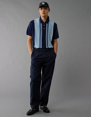 AE Weekend Sweater Polo Shirt
