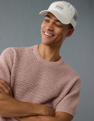 AE Open Knit Sweater T-Shirt