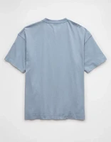 AE Boxy Sueded Jersey T-Shirt