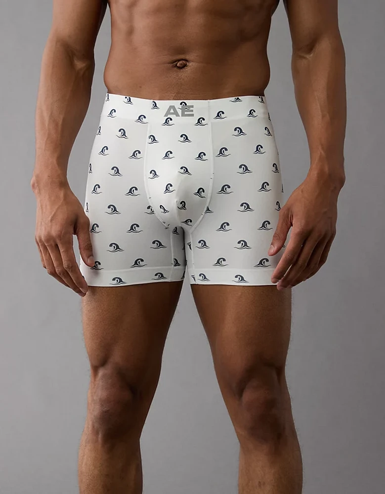 Caleçon boxeur ajusté StealthMode de 4,5 po vagues pour hommes AEO