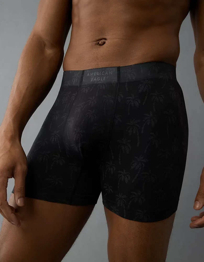 AEO Men's Palm Trees 4.5" StealthMode Boxer Brief