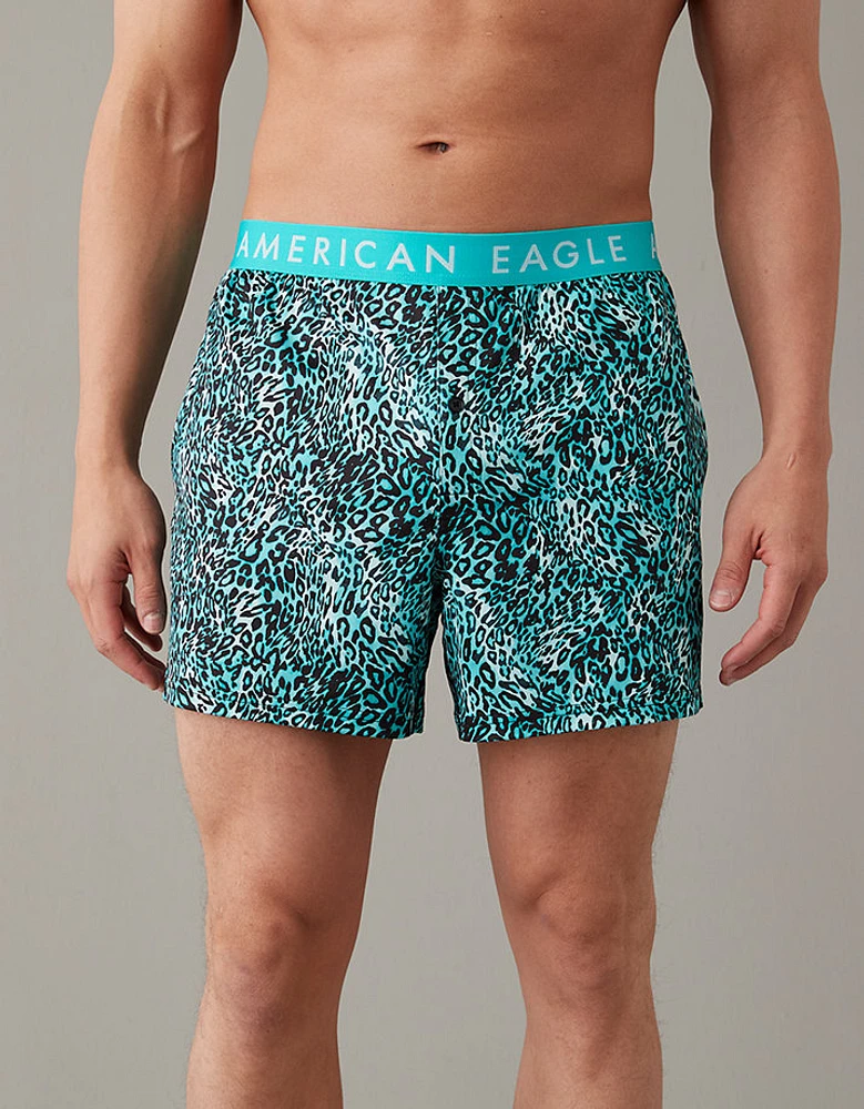 Caleçon boxeur à poche ultradoux guépard pour hommes AEO