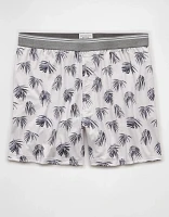 AEO Men's Palm Leaves Ultra Soft Pocket Boxer Short