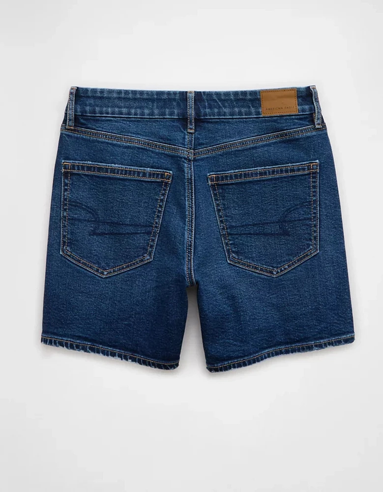 AE 6" Strigid Curvy Super High-Waisted Relaxed Denim Short