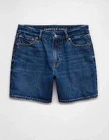 AE 6" Strigid Curvy Super High-Waisted Relaxed Denim Short
