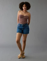 AE 6" Strigid Curvy Super High-Waisted Relaxed Denim Short