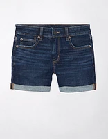 AE Next Level Low-Rise Denim Midi Short