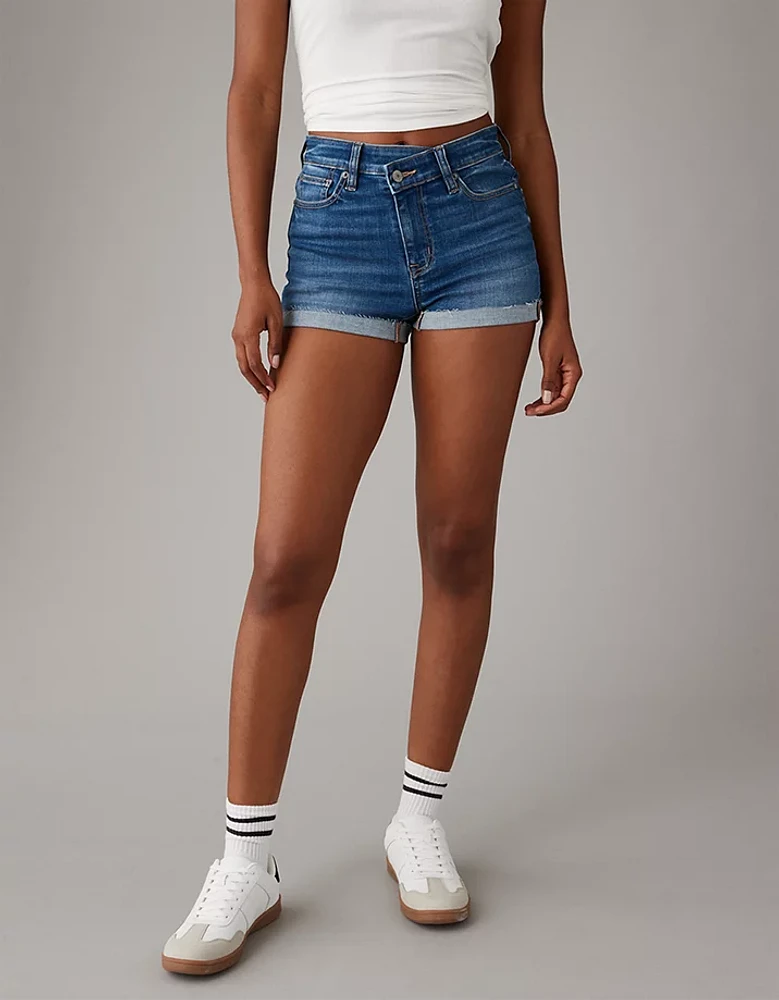 AE Next Level High-Waisted Denim Short