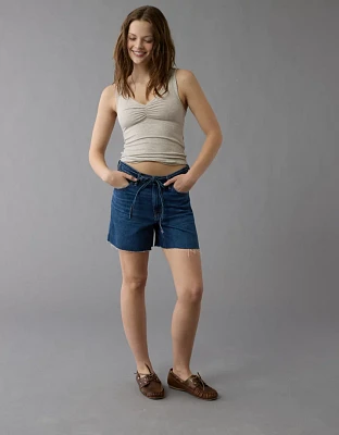 AE 6" Strigid Super High-Waisted Relaxed Denim Short