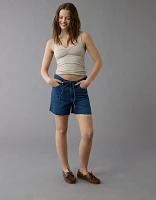 AE 6" Strigid Super High-Waisted Relaxed Denim Short