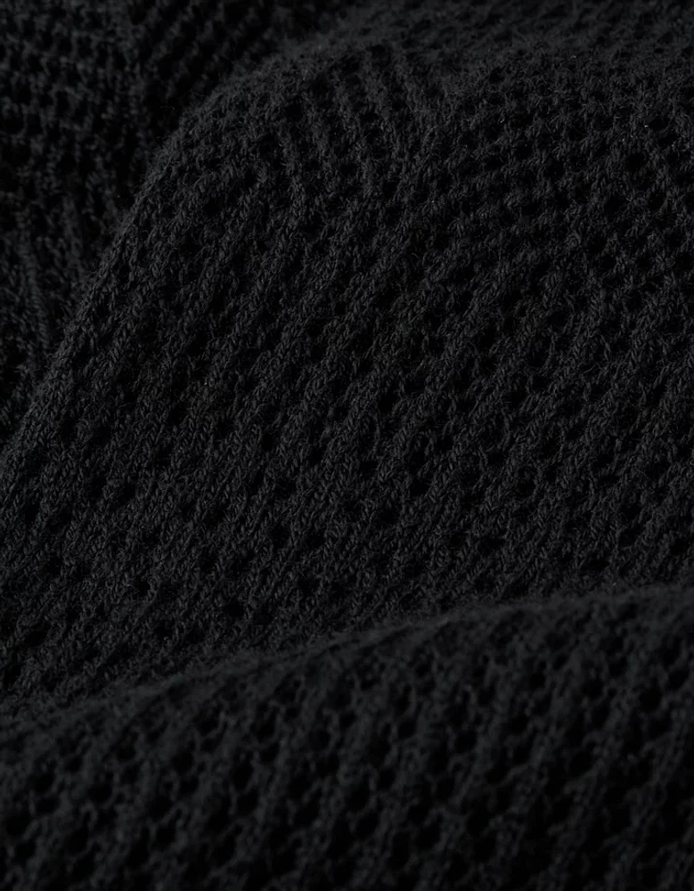 AE Pointelle V-Neck Cardigan