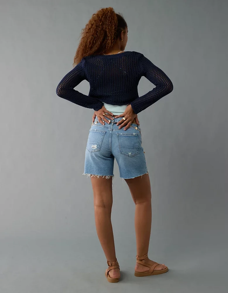 AE Open Stitch Cardigan
