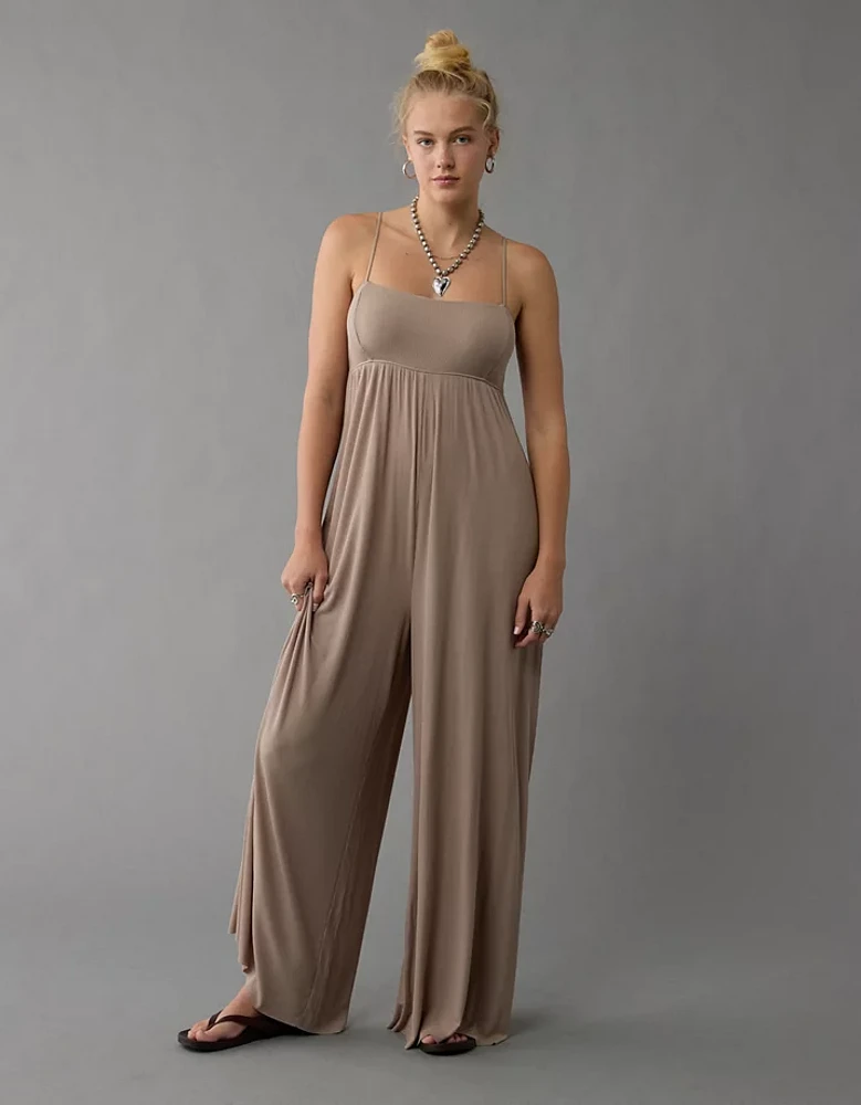 Combinaison-pantalon à taille empire Doux et sexy AE