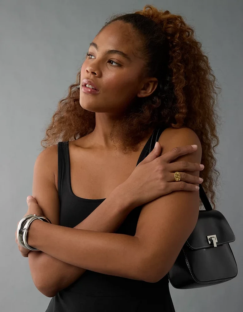 AE Knit Fit & Flare Mini Skort Dress