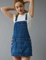 AE Denim Skirt Overall