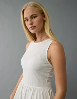 AE Pointelle Knit Midi Dress