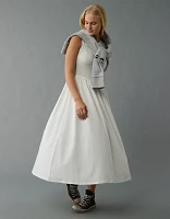 AE Pointelle Knit Midi Dress