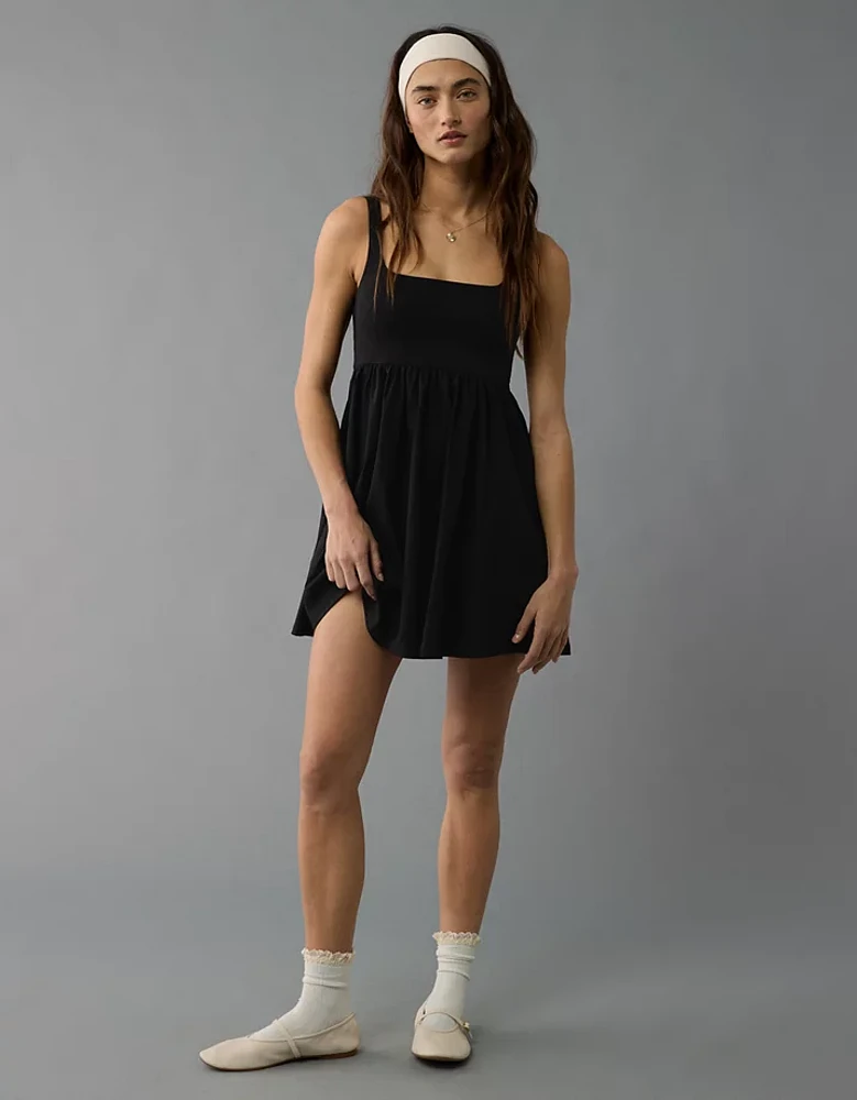 AE Knit Empire Waist Mini Dress