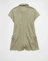 AE Button-Up Cargo Romper