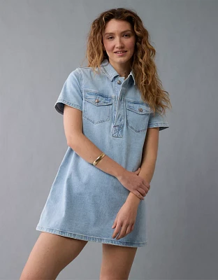 AE Denim Shift Dress