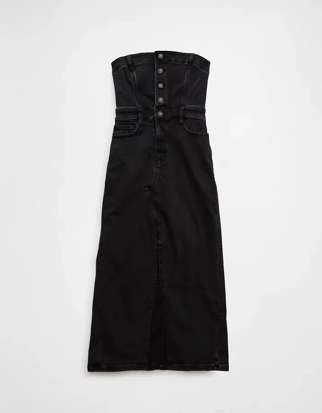 cotton striped midi dress Cotton Striped Cami Midi Dress S