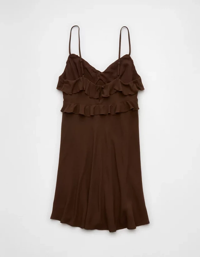 AE Ruched Bodice Puff Sleeve Mini Dress at Mall of America in Bloomington,  MN