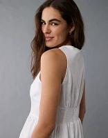 AE Tie Front V-Neck Romper