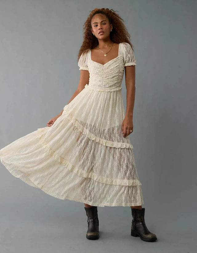 AE Lace Midi Dress | Liberty Center AE Lace Midi Dress | Liberty Center