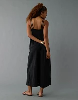 AE V-Neck Wide-Leg Jumpsuit