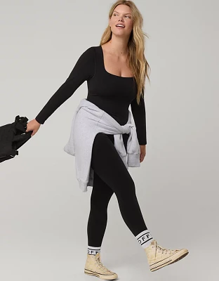 OFFLINE By Aerie Real Me XTRA Long Sleeve Legging Jumpsuit