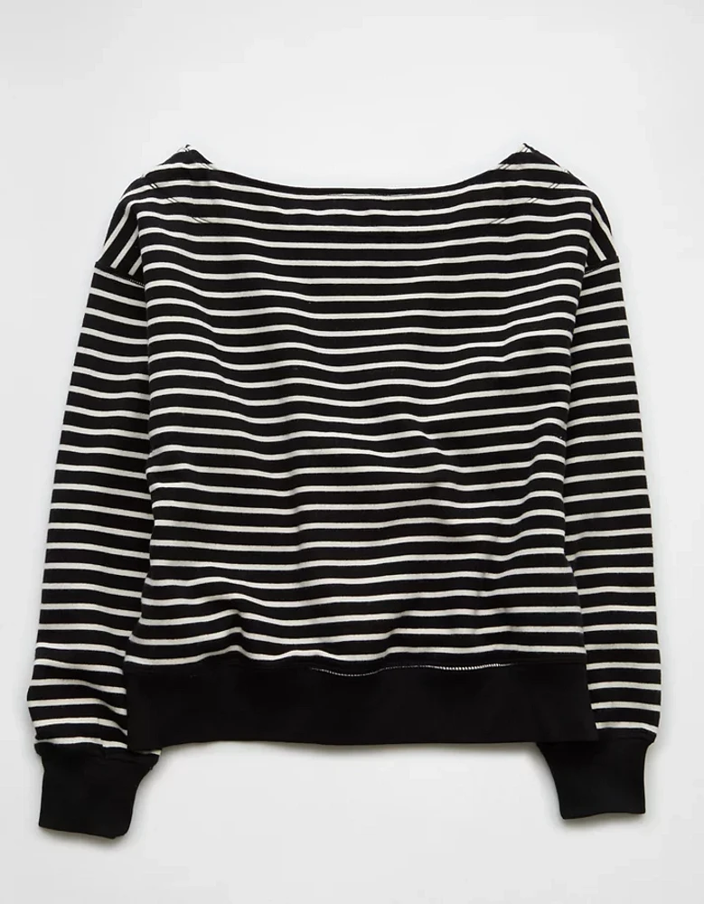 AE Off The Shoulder Sweatshirt