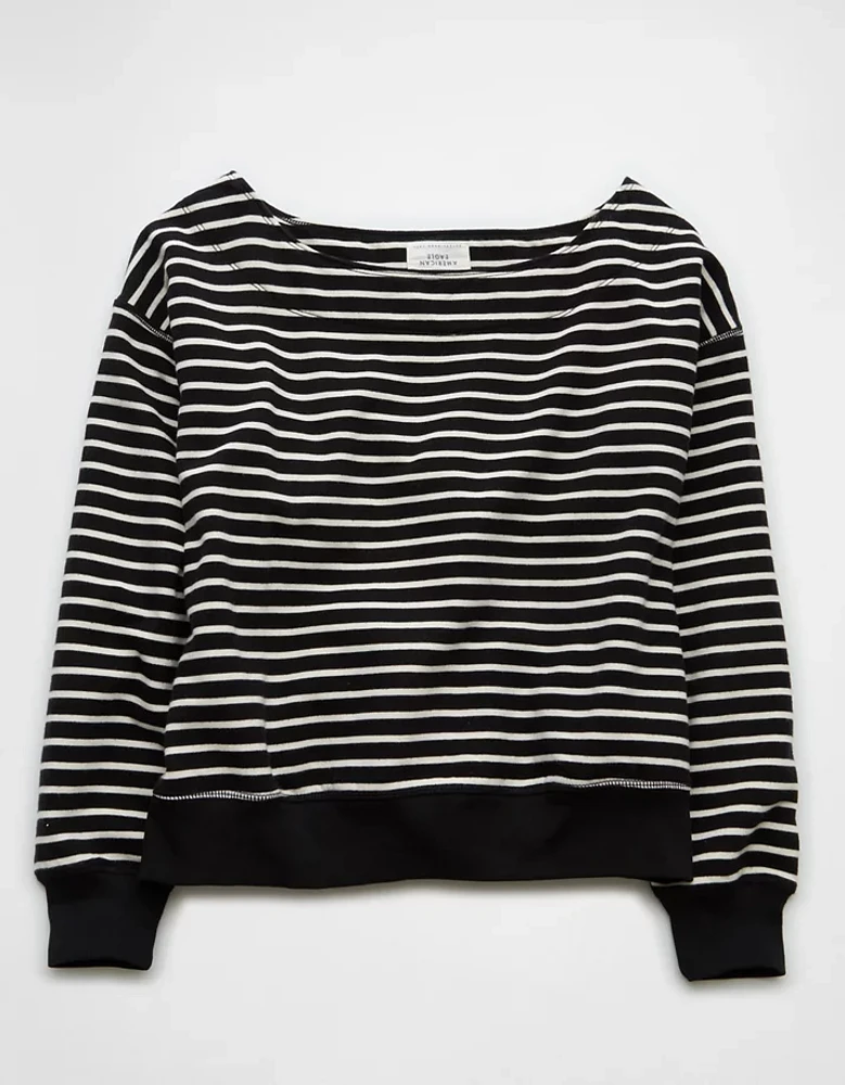 AE Off The Shoulder Sweatshirt