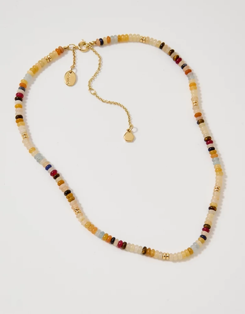 Aerie Chunky Beaded Necklace